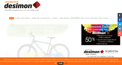 Desktop Screenshot of desimonarredamenti.com